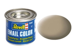 REVELL GERMANY ... 14ML ENAMEL BEIGE MATTE TINLETS  .47OZ