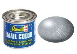 REVELL GERMANY ... 14ML ENAMEL STEEL METALLIC TINLETS  .47OZ