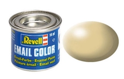 REVELL GERMANY ... 14ML ENAMEL BEIGE SILK  TINLETS  .47OZ