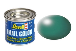 REVELL GERMANY ... 14ML ENAMEL PATINA GREEN SILK TINLETS  .47OZ