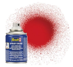 REVELL GERMANY ... 100ML ACRYLIC FIERY RED GLOSS SPRAY