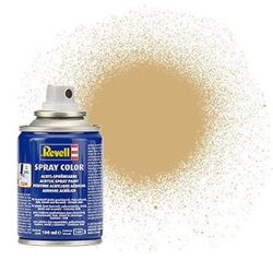 REVELL GERMANY ... 100ML ACRYLIC GOLD METALLIC SPRAY