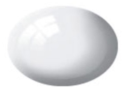 REVELL GERMANY ... 18ML BOTTLE ACRYLIC WHITE GLOSS