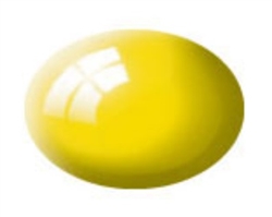 REVELL GERMANY ... 18ML BOTTLE ACRYLIC YELLOW GLOSS