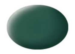 REVELL GERMANY ... 18ML BOTTLE ACRYLIC DARK GREEN MATTE
