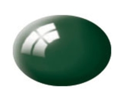 REVELL GERMANY ... 18ML BOTTLE ACRYLIC SEA GREEN GLOSS
