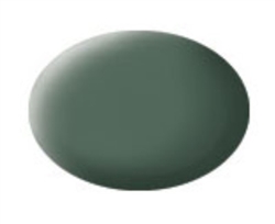 REVELL GERMANY ... 18ML BOTTLE ACRYLIC GREENISH GREY MATTE