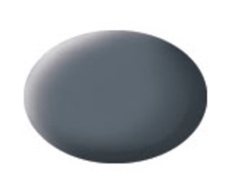 REVELL GERMANY ... 18ML BOTTLE ACRYLIC DUST GREY MATTE