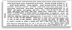SIG ... AIRCRAFT LETTERING