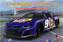 SALVINOS JR MODELS ... CHASE ELLIOTT 2024 NASCAR CHEVROLET CAMARO ZL1 RACE CAR
