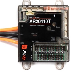 SPEKTRUM ... AR20410T 20-CHANNEL POWERSAFE TELEMETRY RECEIVER