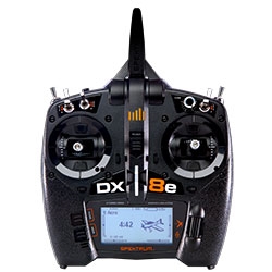 SPEKTRUM ... DX8E 8 CH TRANSMITTER ONLY 2.4ghz