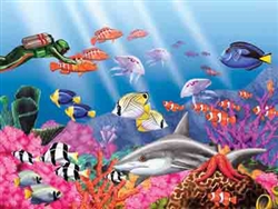 SPRINGBOK PUZZLES 3330498... UNDERSEA WORLD 60PC PUZZLE