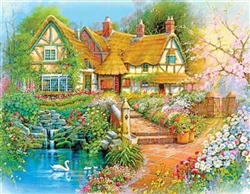 SPRINGBOK PUZZLES 4336026... COUNTRY COTTAGE 36PC PUZZLE
