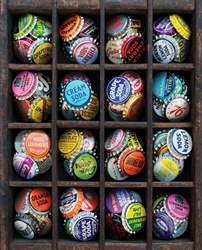 SPRINGBOK PUZZLES 4336033... COLORFUL CAPS 36PC PUZZLE