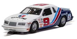 SCALEXTRIC ... FORD THUNDERBIRD - BLUE/WHITE/RED NASCAR