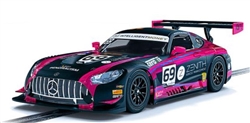 SCALEXTRIC ... MERCEDES AMG GT3 - BRITISH GT 2020 - DE HAAN & KUJALA