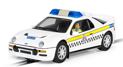 SCALEXTRIC ... FORD RS200 - POLICE EDITION