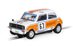 SCALEXTRIC ... MINI 1275GT - DATA POST - ALAN CURNOW 1979 BSCC