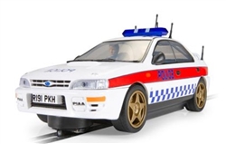 SCALEXTRIC ... SUBARU IMPREZA WRX - POLICE EDITION