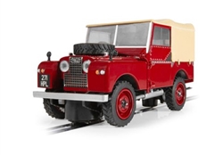SCALEXTRIC ... LAND ROVER SERIES 1 - POPPY RED