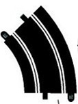SCALEXTRIC ... SPORT RADIUS 2 CURV 45deg X2