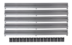 SCALEXTRIC ... GUARD RAIL 5 PACK 15 CLIPS