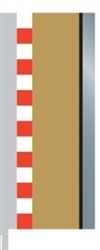SCALEXTRIC ... BORDERS TAN BARRIERS 1/2