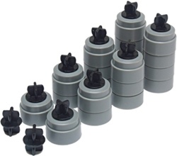 SCALEXTRIC ... TRACK SUPPORTS & CLIP PACK