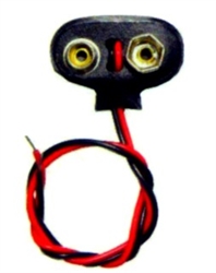STEVEN'S INTERNATIONAL ... BATTERY CLIP FOR 9-VOLT BATTERY (WIRED) (2/CD)
