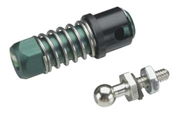 SULLIVAN ... ALUM BALL CONN W/SLV 2MM