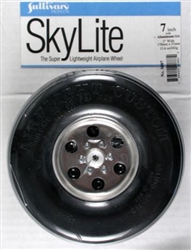 SULLIVAN 887... SKYLITE 7"  WH W/ALUM HUB (1)