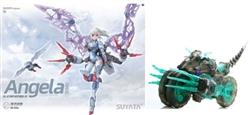 SUYATA MODEL COMPANY ... THE HUNTER'S POEM ANGELA INCLUDES BONUS MOTORCYCLE