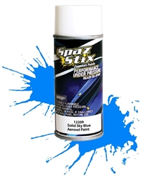 SPAZ STIX INC. ... SOLID SKY BLUE AEROSOL PAINT 3.5OZ CAN