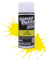 SPAZ STIX INC. ... SOLID YELLOW AEROSOL PAINT 3.5OZ CAN