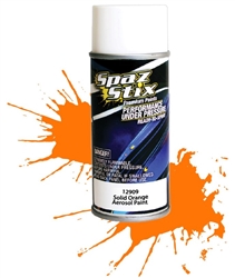 SPAZ STIX INC. ... SOLID ORANGE AEROSOL PAINT 3.5OZ CAN