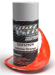 SPAZ STIX INC. ... INFERNO ORANGE AEROSOL PAINT 3.5OZ CAN