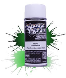 SPAZ STIX INC. ... GREEN PEARL AEROSOL PAINT 3.5OZ CAN