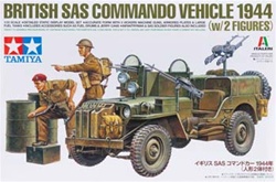 TAMIYA 25152... BRITSH SAS COMMANDO VEH 1/35