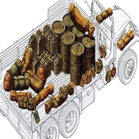 TAMIYA ... ALLIED VEHICHLES ACCY ST 1/35