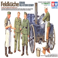 TAMIYA ... GERMAN FIELD KITCHEN SCEN 1/35