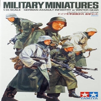 TAMIYA ... GERMAN ASSAULT INFANTRY FIGURES 1/35