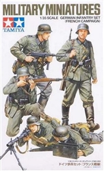 TAMIYA ... GERMAN INFANTRY SET FRENCH CAMPAIGN 1/35