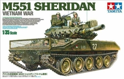 TAMIYA ... 1/35 U.S. AIRBORNE TANK M551 SHERIDAN,VIETNAM WAR