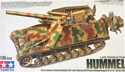 TAMIYA ... GERMAN HVY SELF PROPELLED HOWITZER HUMMEL LATE  1/35