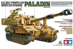 TAMIYA ... M109A6 SELF-PROPELLED HOWITZER  PALADIN IRAQ 1/35