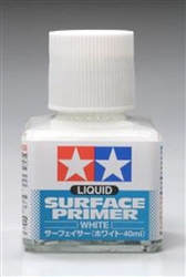TAMIYA ... WHITE LIQUID SURFACE PRIMER 40ML