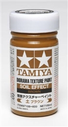 TAMIYA ... DIORAMA TEXTURE PAINT 100ML SOIL EFFECT: BROWN