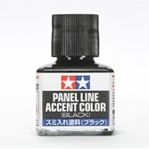 TAMIYA ... PANEL LINE ACCENT CLR BLACK