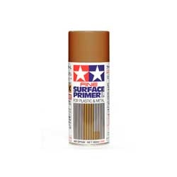 TAMIYA ... FINE SURFACE PRIMER L FOR PLASTIC & METAL OXIDE RED